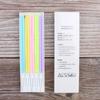 Colorful Birthday Cake Candles Ins Romantic Creative Slender Pencil Rainbow Color 10-pack Party Candles