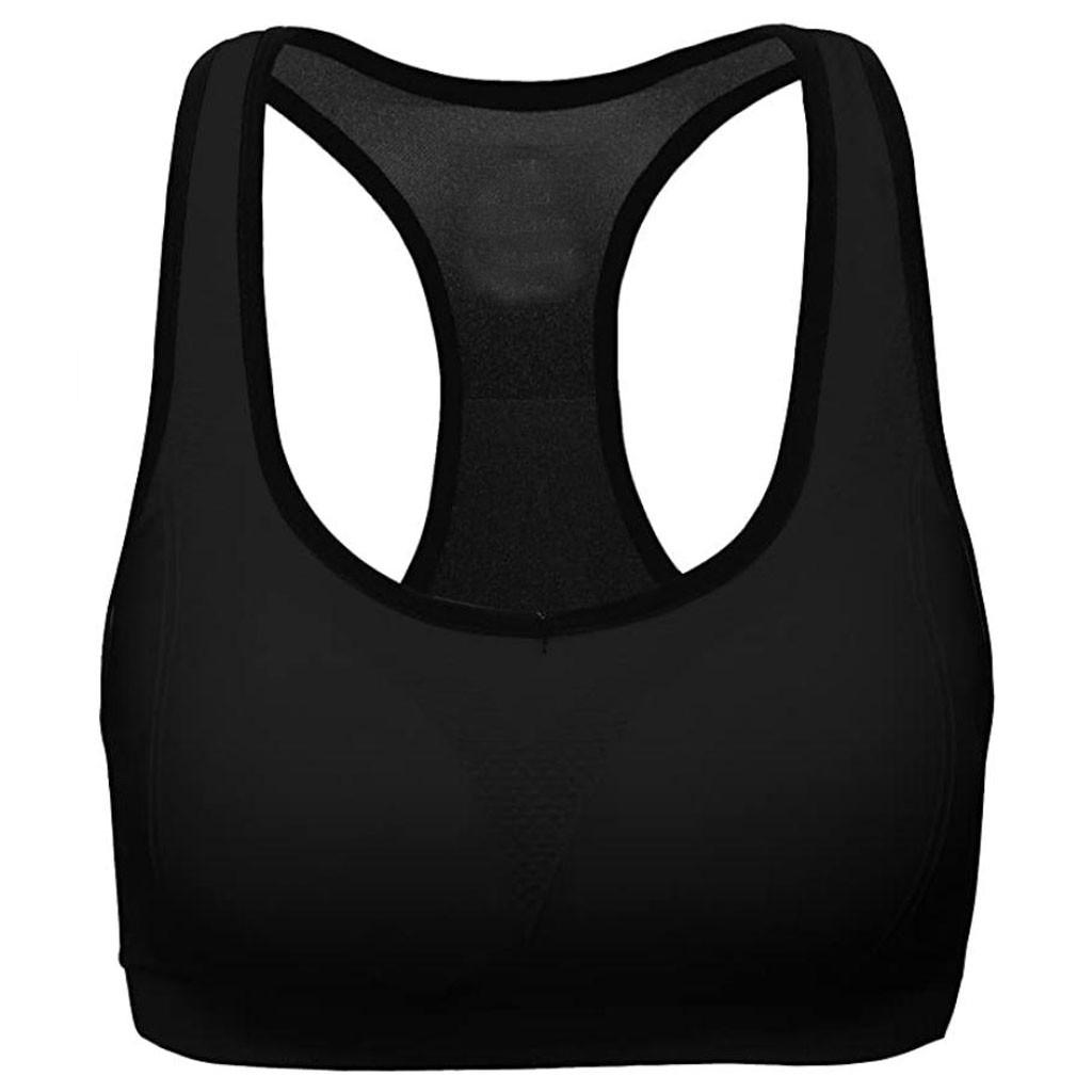 5PC Women Racerback Sports Bras - High Workout Activewear Bra