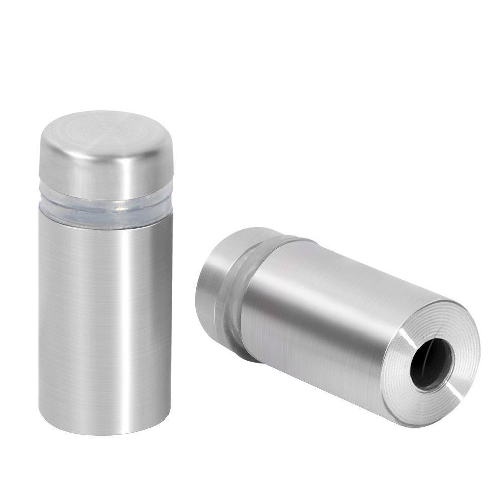 RuoFeng Stainless Steel Wall Mount Glass Standoff Holder Screw Nail