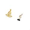 Women Resin Sculpture Musical Note Figurine Creative Tabletop Ornament Handmade Lightweight