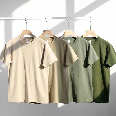 Cotton Short Sleeved T-shirt for Men and Women Men's Half Sleeved Round Neck T-shirt