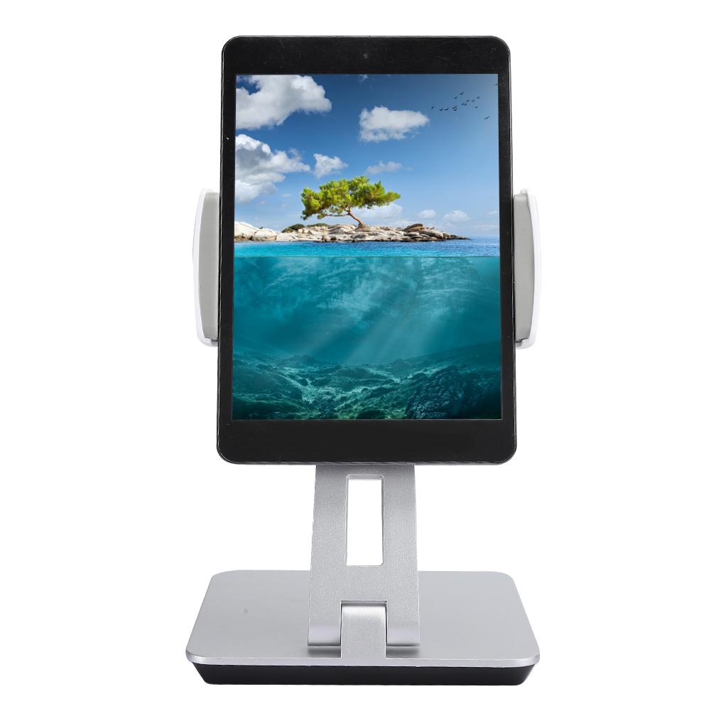 Universal Aluminium Alloy Tablet Stand Liftable Foldable Adjustable Support for 4 14in Tablets Smartphones