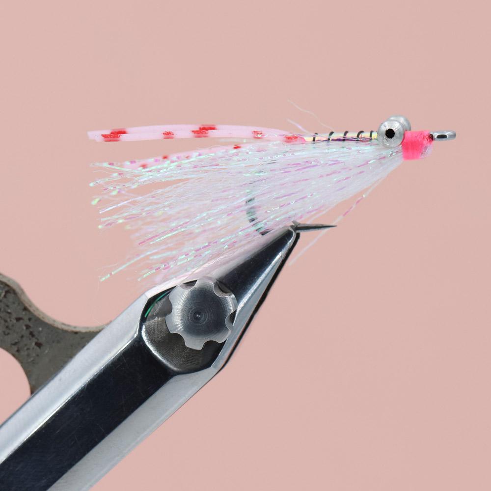 6 pezzi #4 Crazy Charlie Esca da Pesca a Mosca Amo Barbelato per Bonefish Bass Tarpon Acqua Dolce e Salata Mosche Affondanti Veloci