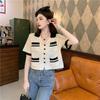 Plus Size Summer Loose Short-Sleeve Top & High-Waisted Pleated Mini Skirt Two-Piece Set for Women