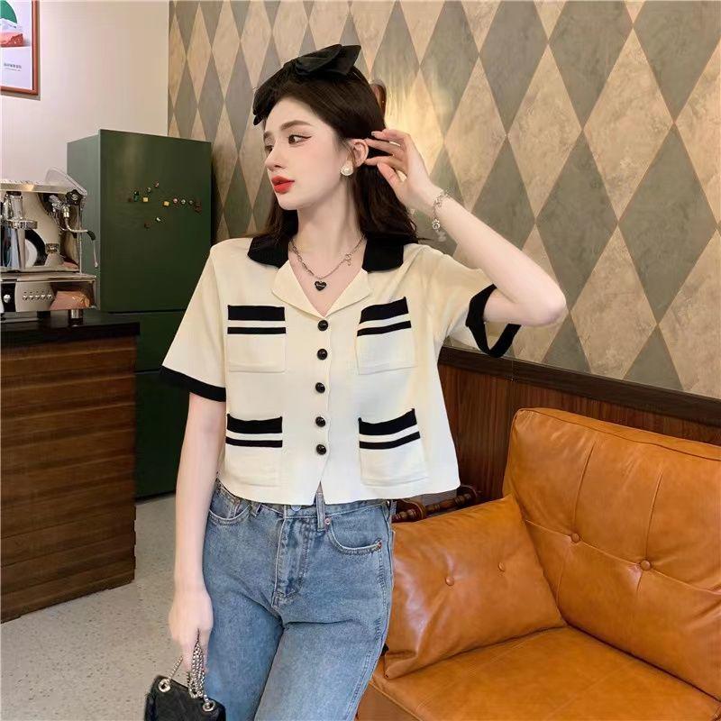 Plus Size Summer Loose Short-Sleeve Top & High-Waisted Pleated Mini Skirt Two-Piece Set for Women