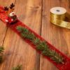 5M 1-3.8CM Red Velvet Ribbon For Handmade Gift Bouquet Wrapping Supplies Home Party Gifts Decorations Christmas Ribbons