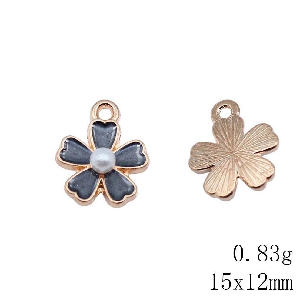 Thanksgiving Day Charms Jewelry Plant Flower Enamel Charms Pendant Ornaments For Home Cell Phone Pendant