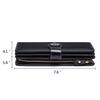 SENDEFN Women's Long Wallet, Large Capacity, with Coin Purse, Comfortable to the Touch, RFID & Magnetic Skimming Protection, Genuine Leather Long