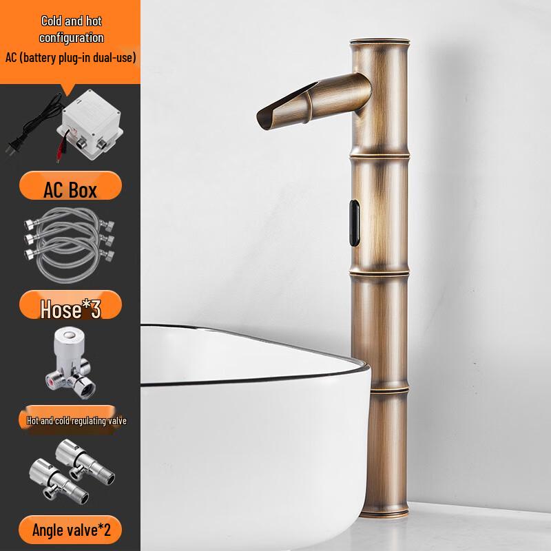 CHZJYITE Tall Automatic Sensor Basin Faucet