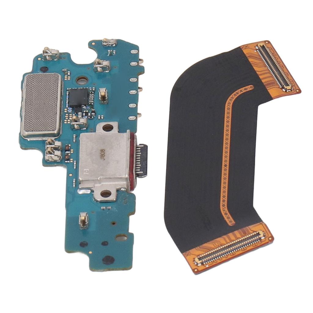 Phone Charging Port Dock Connector USB Charging Port Board for Galaxy Z Fold 3 5G F926 EUR with Repair Tools for