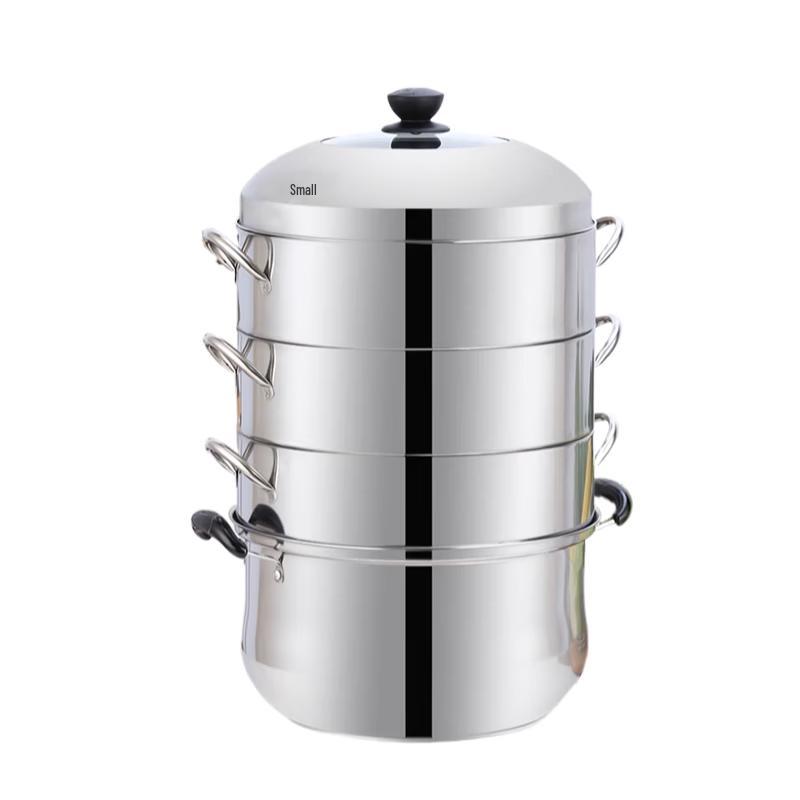 Sule Stainless Steel Steamer Pot with 3 Layers