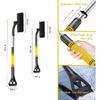 36" Extendable Ice Scrapers for Car Windshield 360°Pivoting Snow Brush for Car Snow Scraper Detachable Snow Removal Tool for Cars,Trucks,SUVs,
