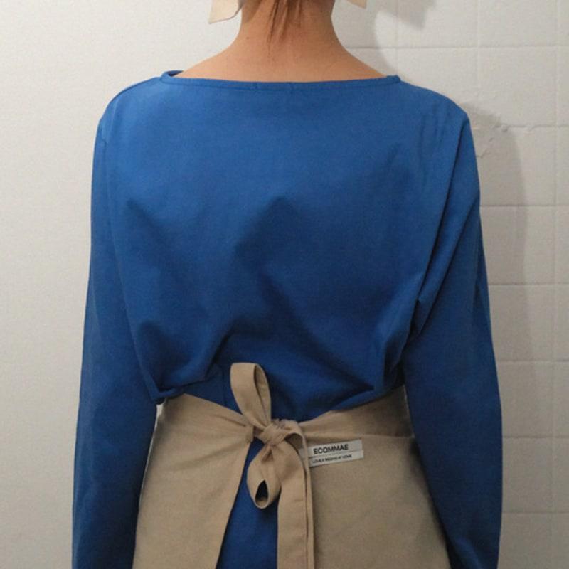 EcommaE LINEN SCRUNCHIE (NATURAL BEIGE)