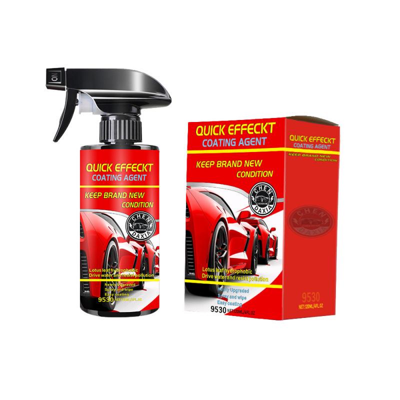 Nano Crystal Car Coating Spray for Paint & Glass - Special Wax Formula