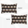 Jack Russell Dog At Sunset Rectangle Pillowcase Cushion Cover Decorative Bedroom Bed Home Comfort Throw Pillow