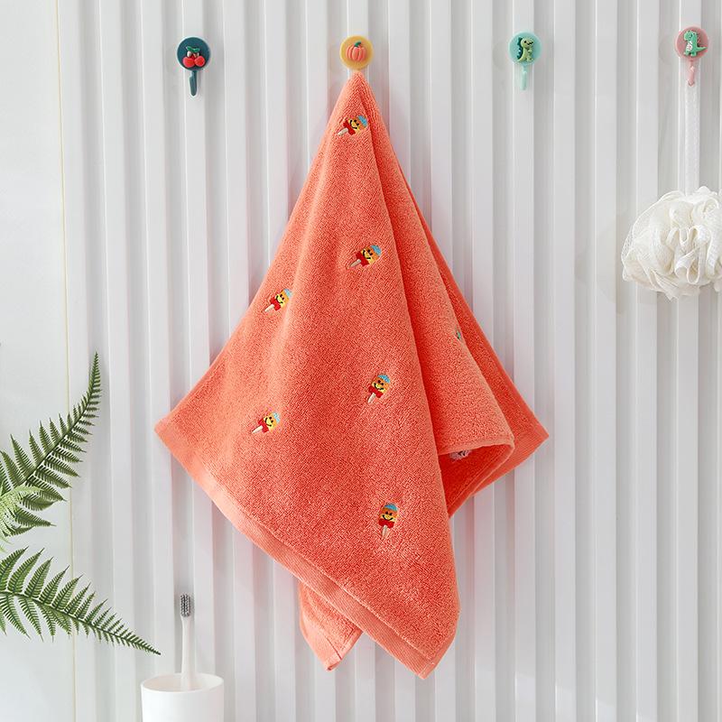 

Хлопковое полотенце с авокадо и бананом, мягкие впитывающие впитывающие полотенца с вышивкой для лица, для рук для взрослых и детей, ванная комната, пляжный спа-салон 1pc 34*74cm