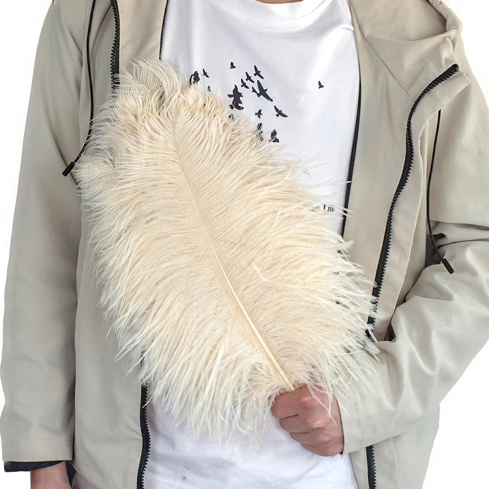 Wholesale Golden Ostrich Feathers Big 15-60CM Ostrich Plume for Wedding Party Home Decor Table Centerpieces Carnival DIY Crafts