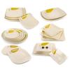 A5 Melamine Restaurant Tableware: Creative Plastic Fast Food & Cold Dish Plate for Hot Pot and Household Use