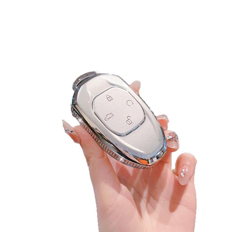 Compatible Key Cover for 2025 Trumpchi M8, 2024 GAC Trumpchi GS4max, Shadow Leopard, R Master E9, New Master GS8