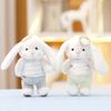 Plush Bear Toy Cute Cartoon Animal Keychain With Soft Pp Cotton For Girls Gift And Bag Decoration