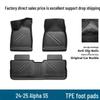 24-25 Alpha S5 Eco-Friendly 3D High-Edged TPE Floor Mats