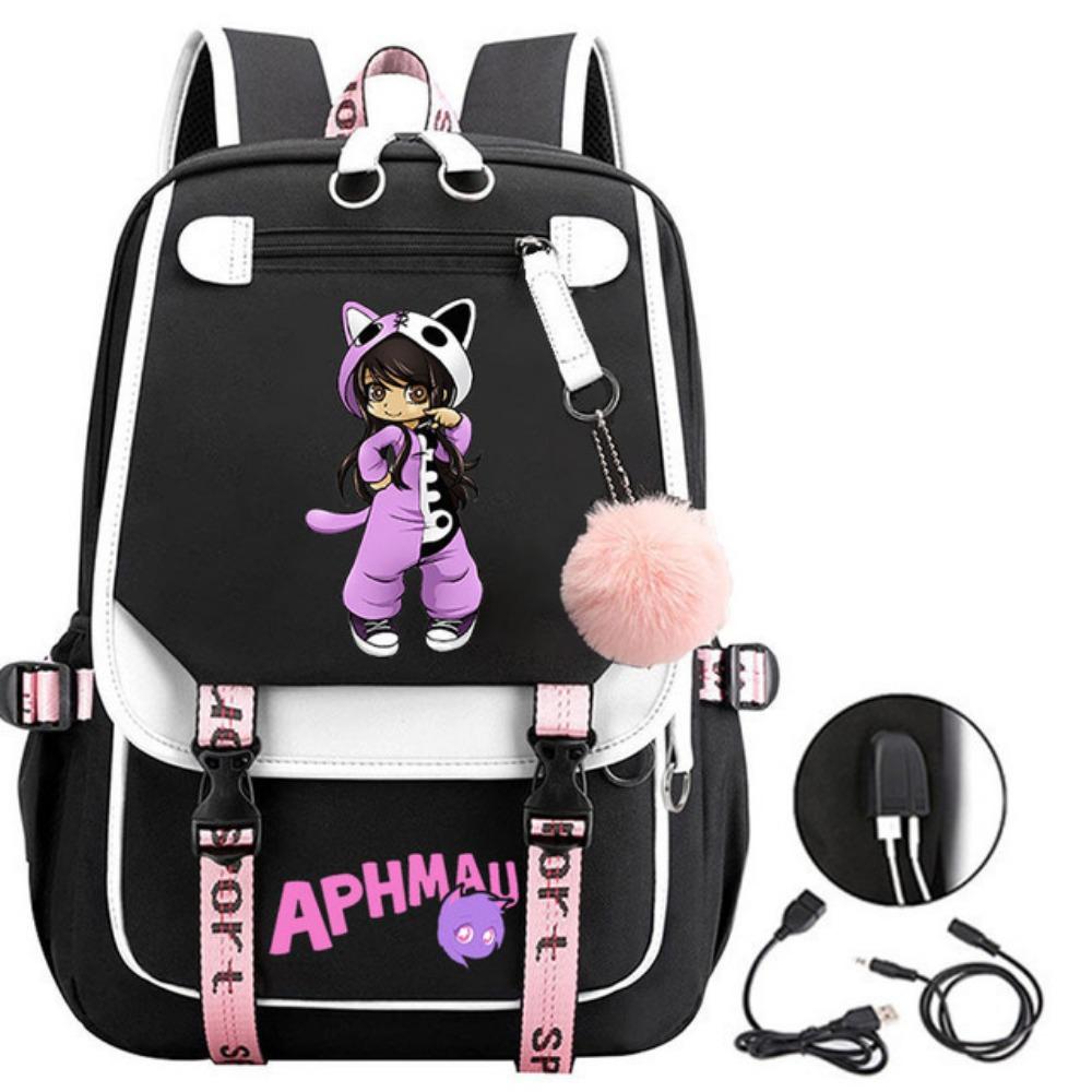Harajuku Simple and Versatile Junior High School Student Schoolbag Female Lightweight Large-capacity Junior High School Student Backpack