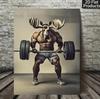 Fitness-Motivations-Wandkunst - Inspirierendes Sportposter