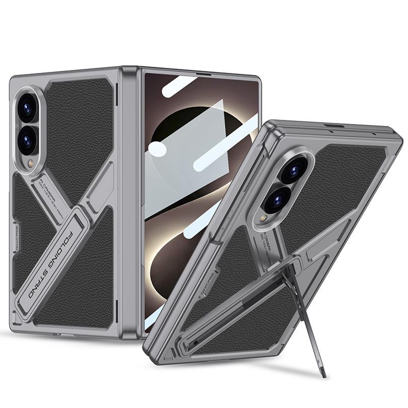 Magnetic Hinge 360 Protective Case For Samsung Galaxy Z Fold 8wide Armor Screen Protector Stand Slim Cover For Galaxy Z Fold8 Ca