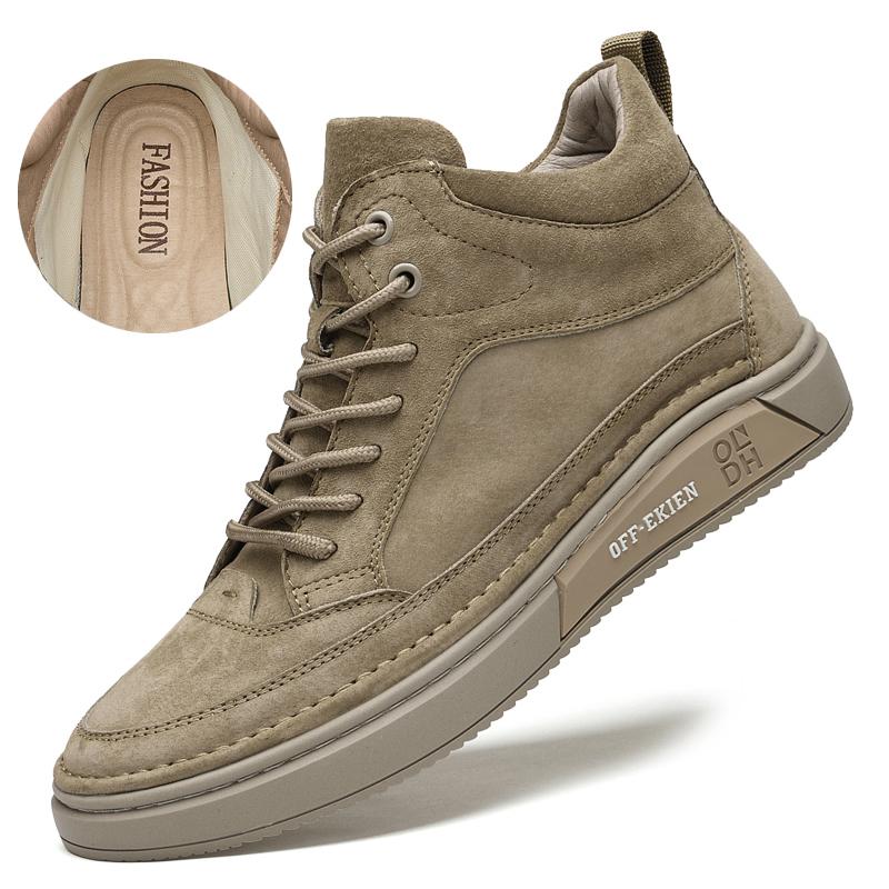 

Мужская обувь из натуральной кожи в британском стиле, трендовая удобная повседневная обувь, мокасины, мужская обувь на плоской подошве 38