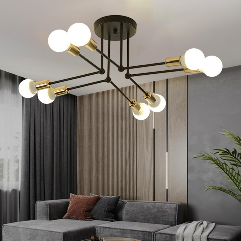 

Lamp , Modern Ceiling Light Fixture, Lighting Fixture for Living Room, Bathroom, Dining Home, Black Gold