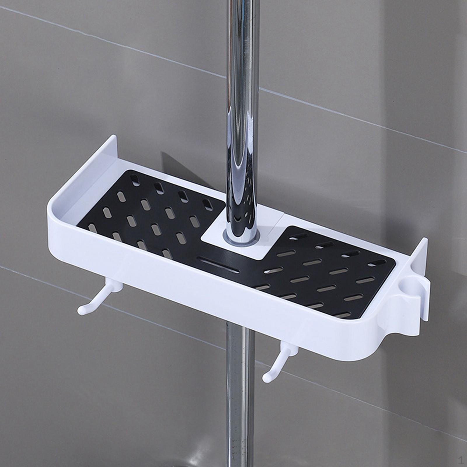 Adjustable Shower Caddy for Bathroom Storage Solution
