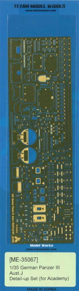 

Tetra Model Серия ME Немецкий танк Panzer III J Пластиковые детали для модели ME3567 1/35 Ausf. (переменный ток)