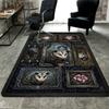 Possum Portraits Pattern Rug Floor Mat for Living Room or Bedroom Soft and Comfortable Carpet a Gift for Birthday and Holiday.