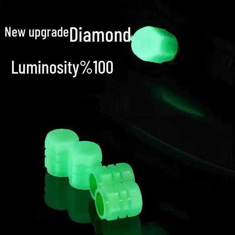 Universal Luminous Valve Caps for Car, Motorcycle & Bicycle Tires
