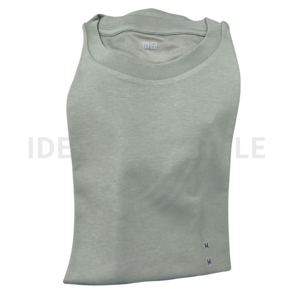 Uniqlo AIRism Cotton Sleeveless T-Shirt S-4XL Crew-Neck Tank Men 482760 NWT