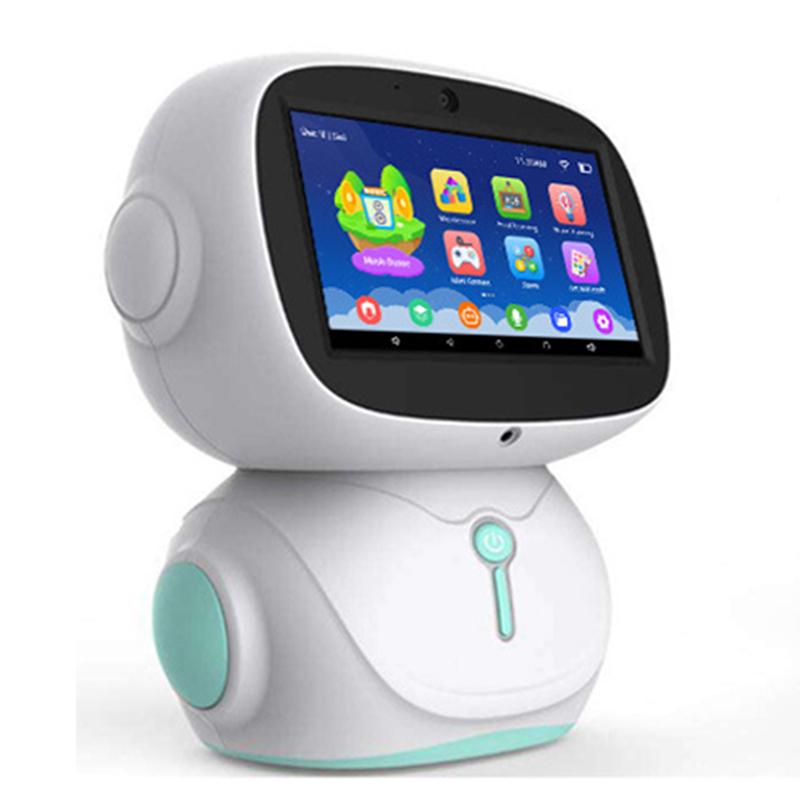 AI Robot Early Education Machine Bilingual Interactive Conversational Toy for Kids Educational Robot English Spanish French...