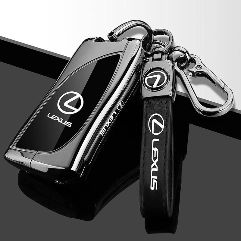 Zinc Alloy Car Key Cover For Lexus F Sport Remote Control Protector ES GS IS LX NX RX F Sport For Lexus Key Case Car Accessories