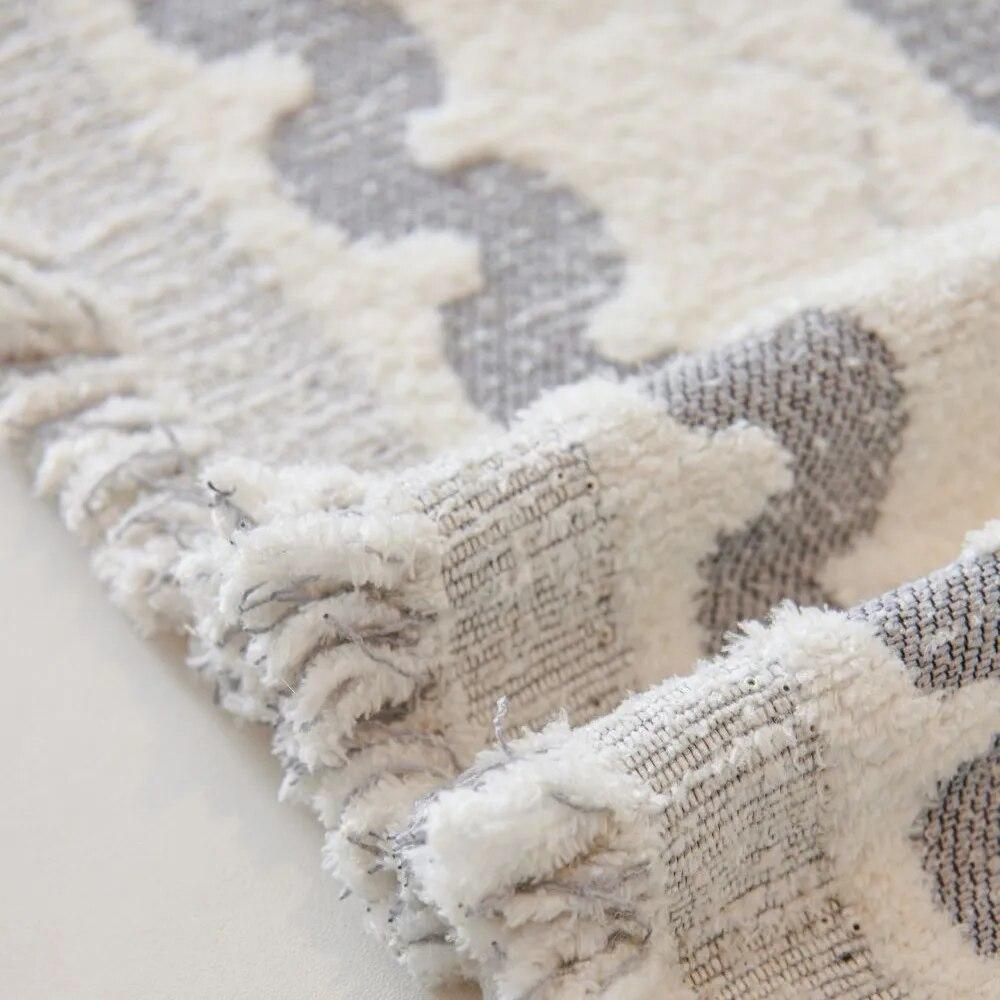 Travel Rug Sofa Mat  Nordic Double-sided Availability Soft Sofa Towel Blankets Outdoor Camping Picnic Blanket Leisure Towel