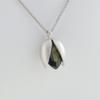 Women Dainty Luxury Simulated Food Pistachio Pendant Clavicle Chain Necklace