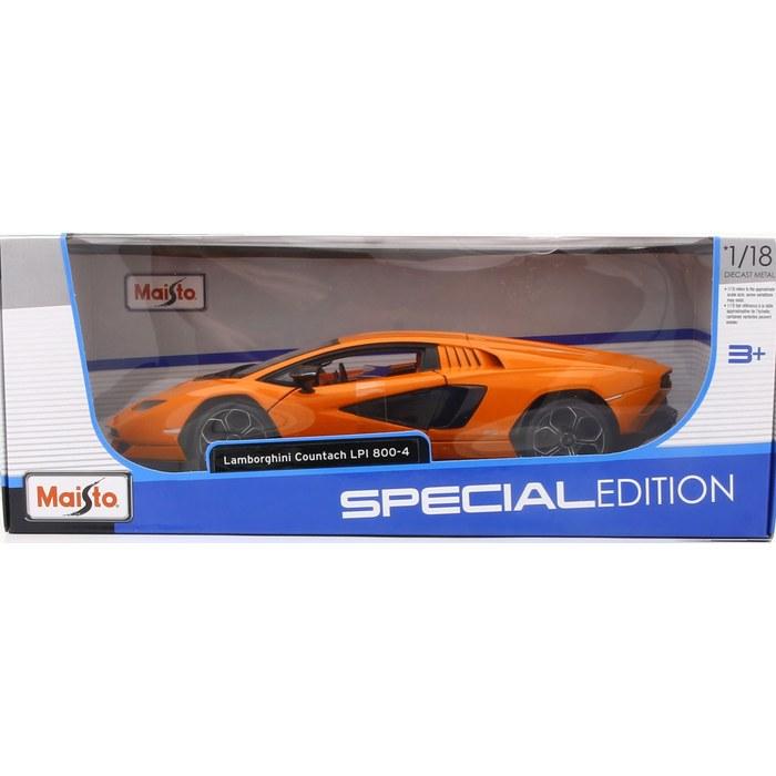 Kyosho Maisto 1/18 Lamborghini Countach LPI 800-4 Orange