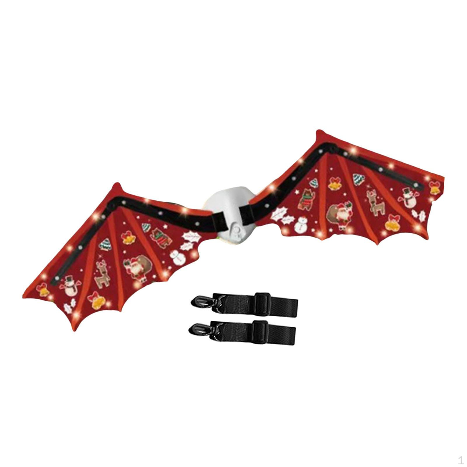 

Dinosaur Wing with Sounds Cosplay Props Birthday Gift Dragon Light Costume Toy for Stage коричневый