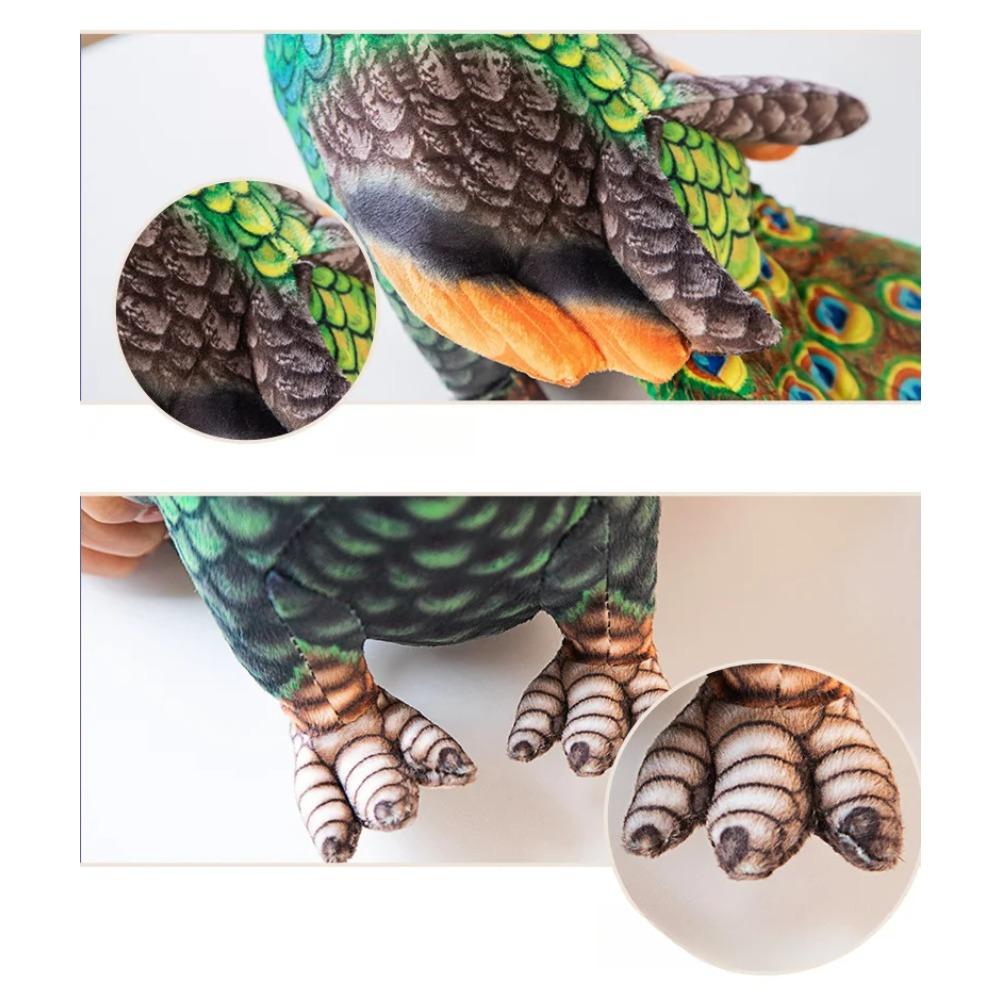 28-35cm Kawaii Simulation Peacock Plush Toys Cute Stuffed Animal Peacock Soft Doll Children Toy Lovely Home Birthday Decor Gifts