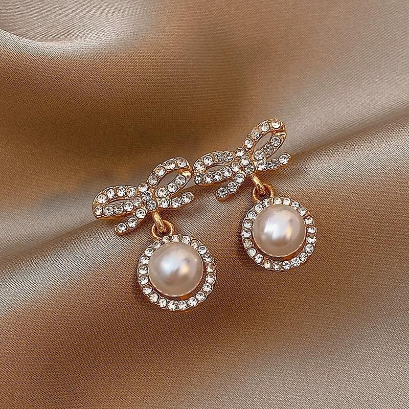 Boucles d'oreilles à longues pampilles pour femmes, style coréen Dongdaemun, design original, boucles d'oreilles polyvalentes