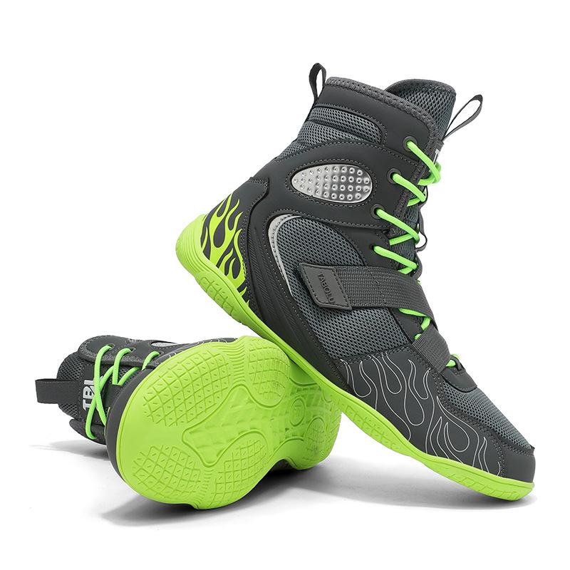 New men's and women's non-slip and anti-drop boxing shoes, combat training, lightweight and wear-resistant wrestling shoes