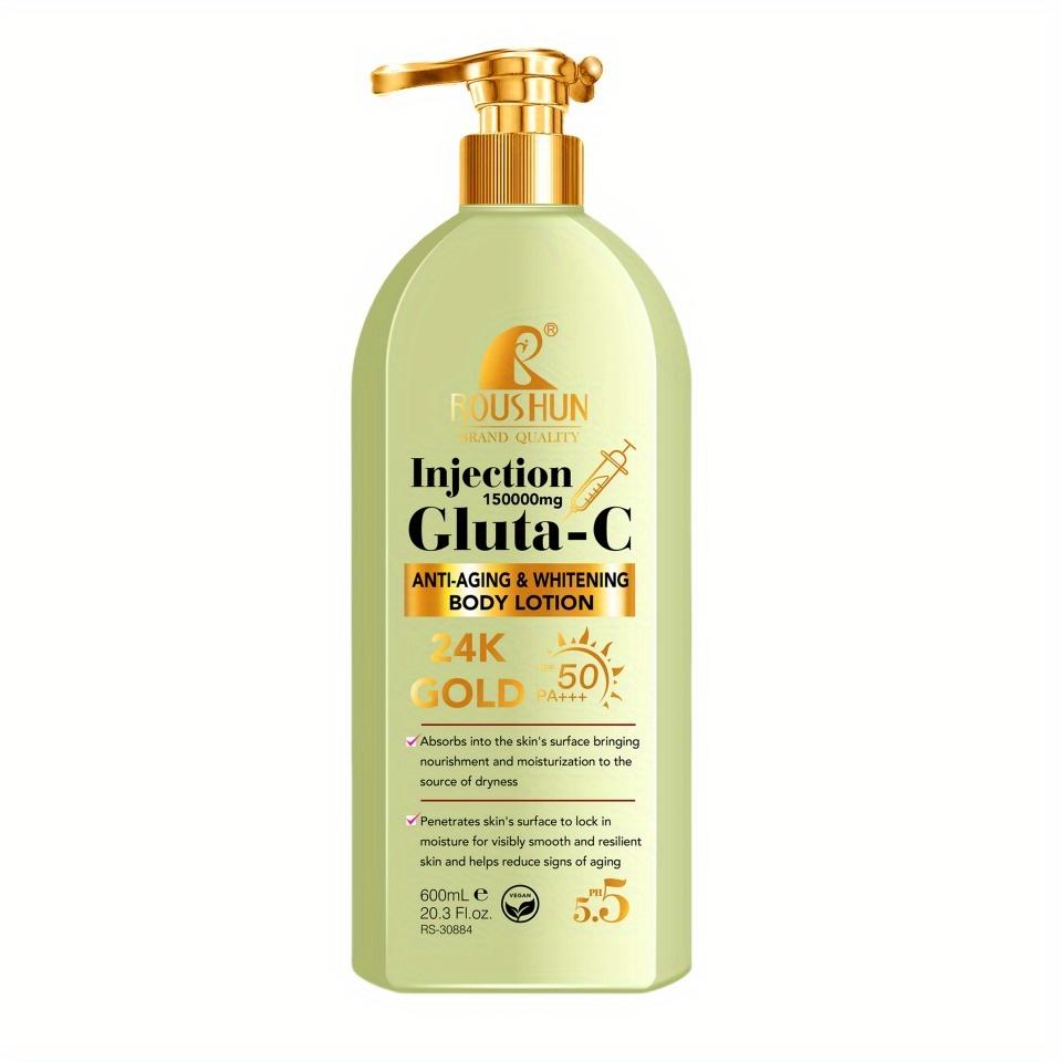 Lotion pour le corps, hydratante et blanchissante pour la peau pour les soins quotidiens.