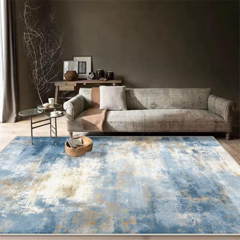 Modern Light Luxury Splashing Ink Living Room Large Area Carpet Bedroom Decor Rugs Non-slip Floor Mat Lounge Rug Hotel Carpets