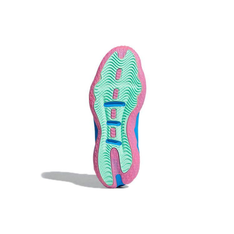 Adidas Dame 8 Battle Of The Bubble Men Sneakers Blue Blue-Rush Pulse-Mint GY2770