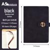 High-End Soft Leather Business Notebook with Magnetic Buckle and Custom Logo - Ideal Gift Set