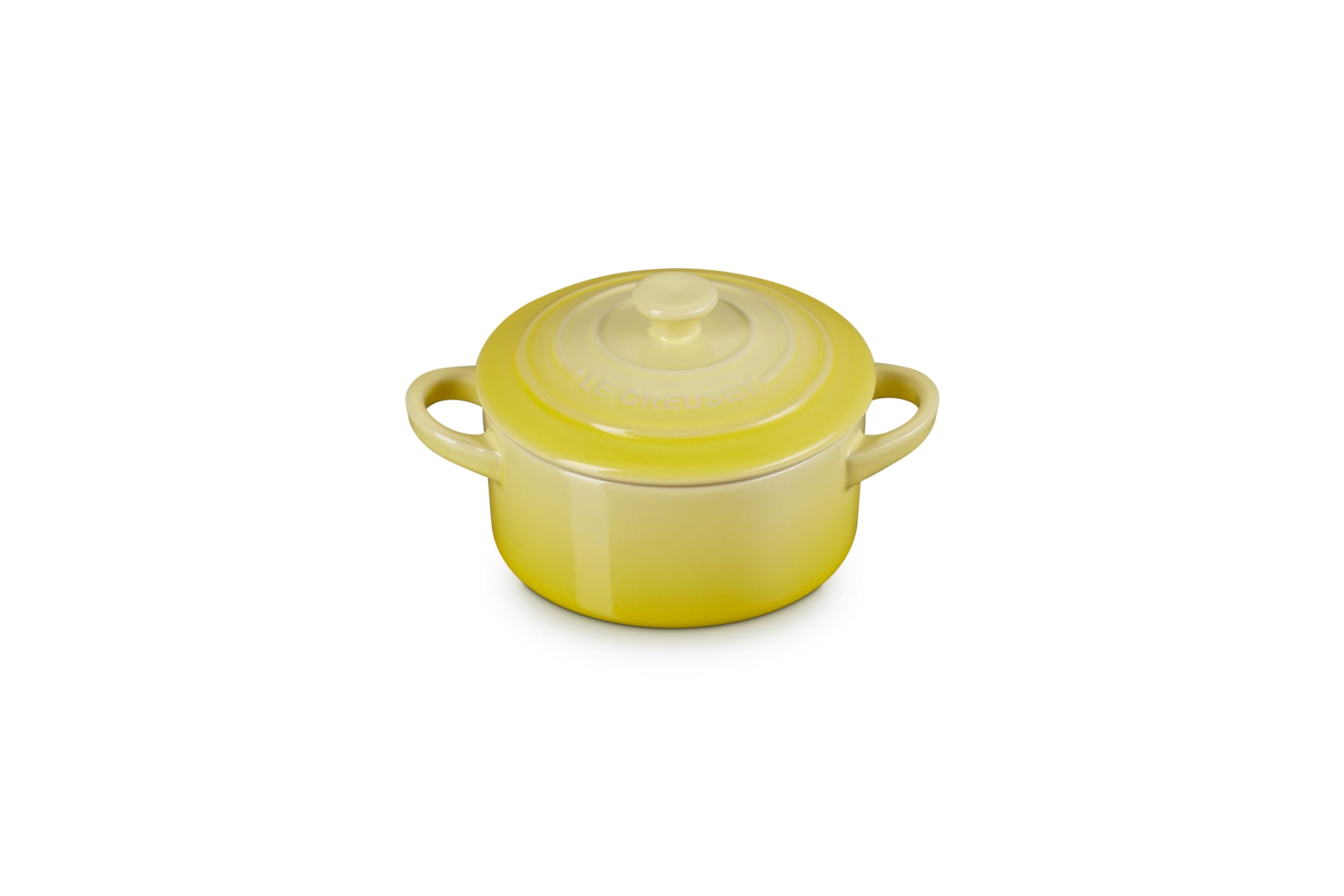 Le Creuset stoneware small pot N/A yellow PG1160-081M