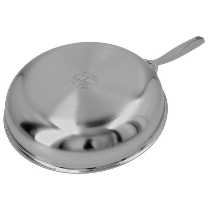 DEMEYERE - Multiline 7 - Poêle 24 cm, Inox 18/10, Argent